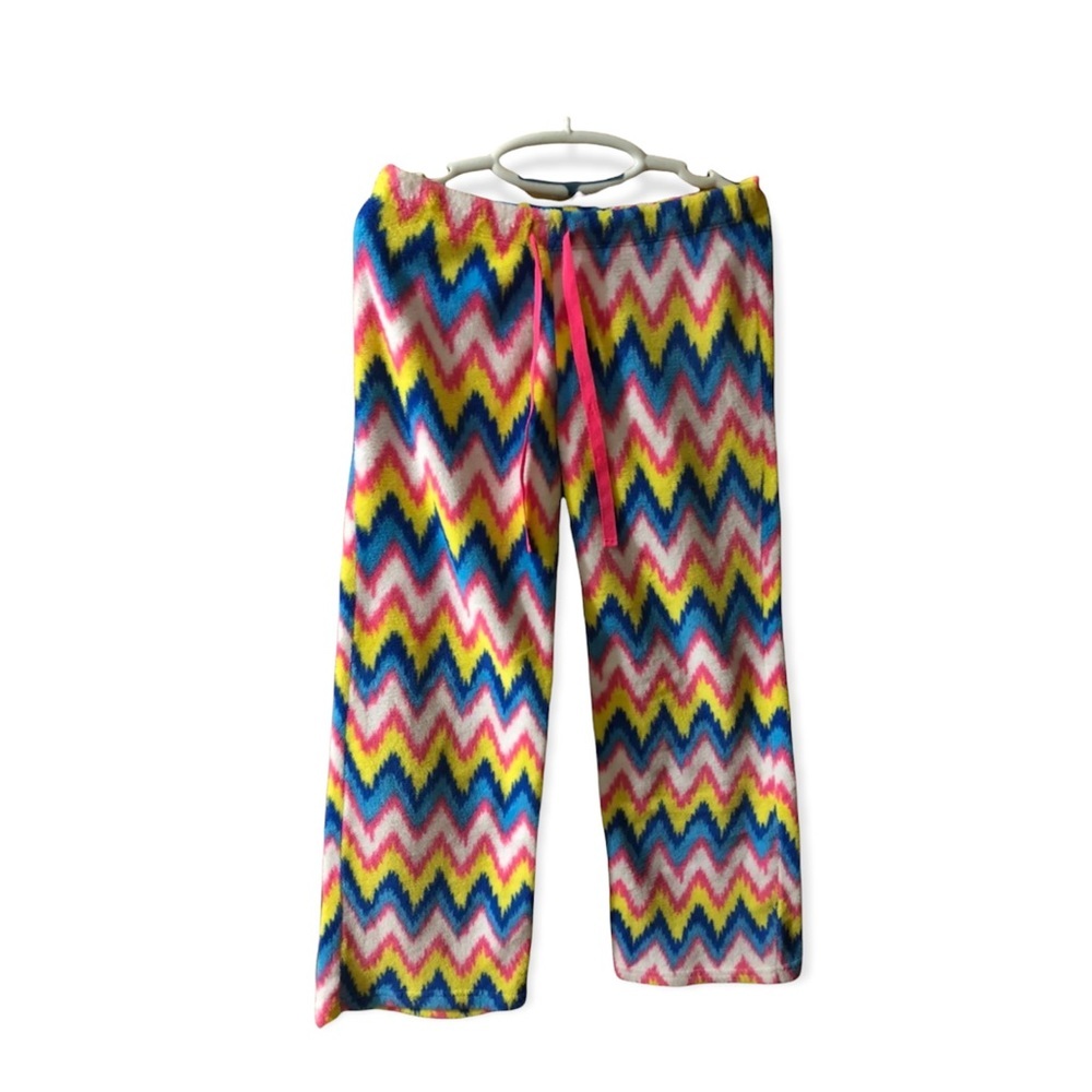 Body Candy Sleepwear Women’s Size M Pajamas Pants mixed Color Pull Up DrawString